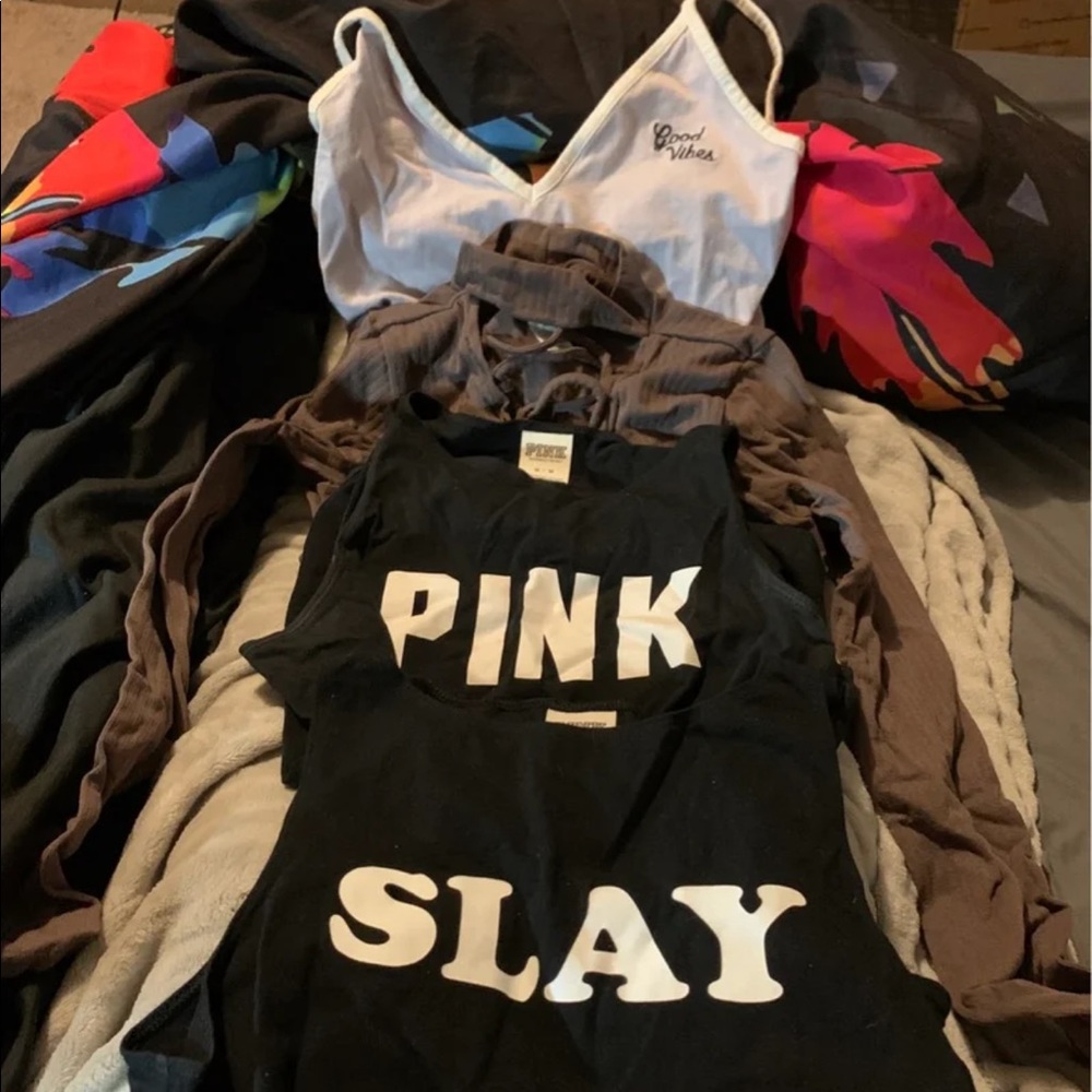 Pink bodysuit bundle!!